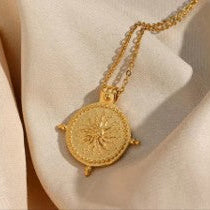 Compass necklace