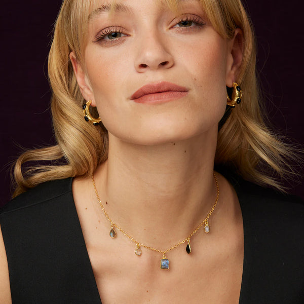 Aubrey charm necklace