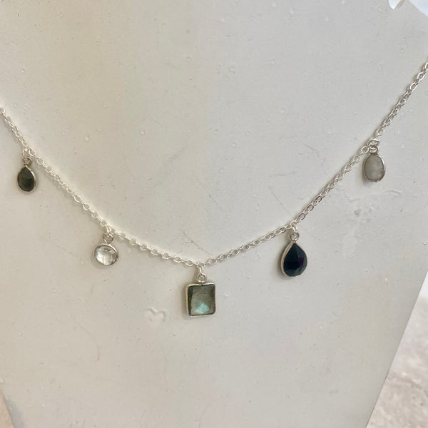 Aubrey charm necklace