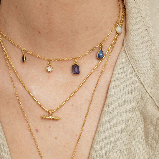 Aubrey charm necklace