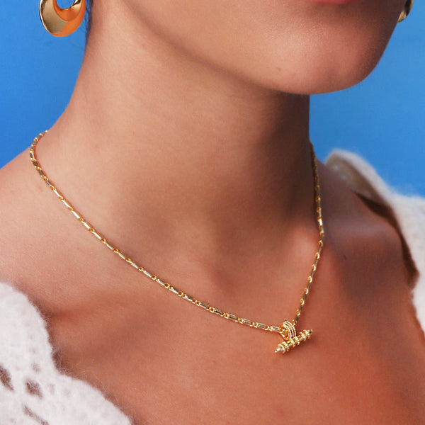 Jaya t bar necklace