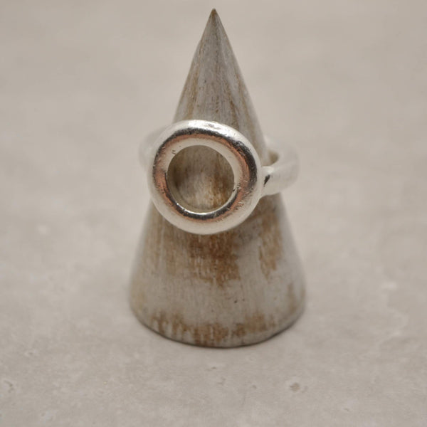 Silver/Gold moon rings