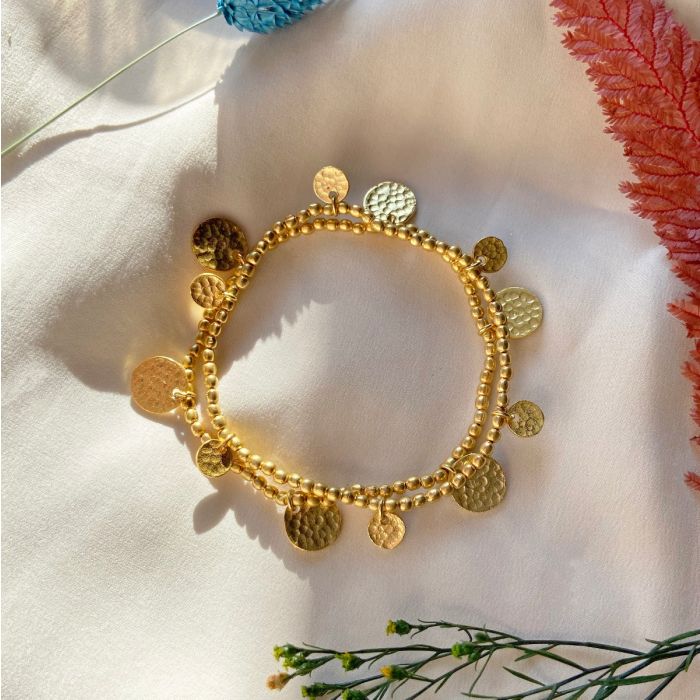 18K yellow gold Roberto Coin bracelet - Eleanor Pitts