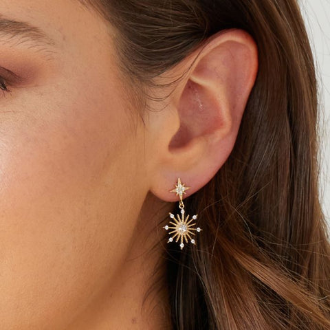 Northern star earrings