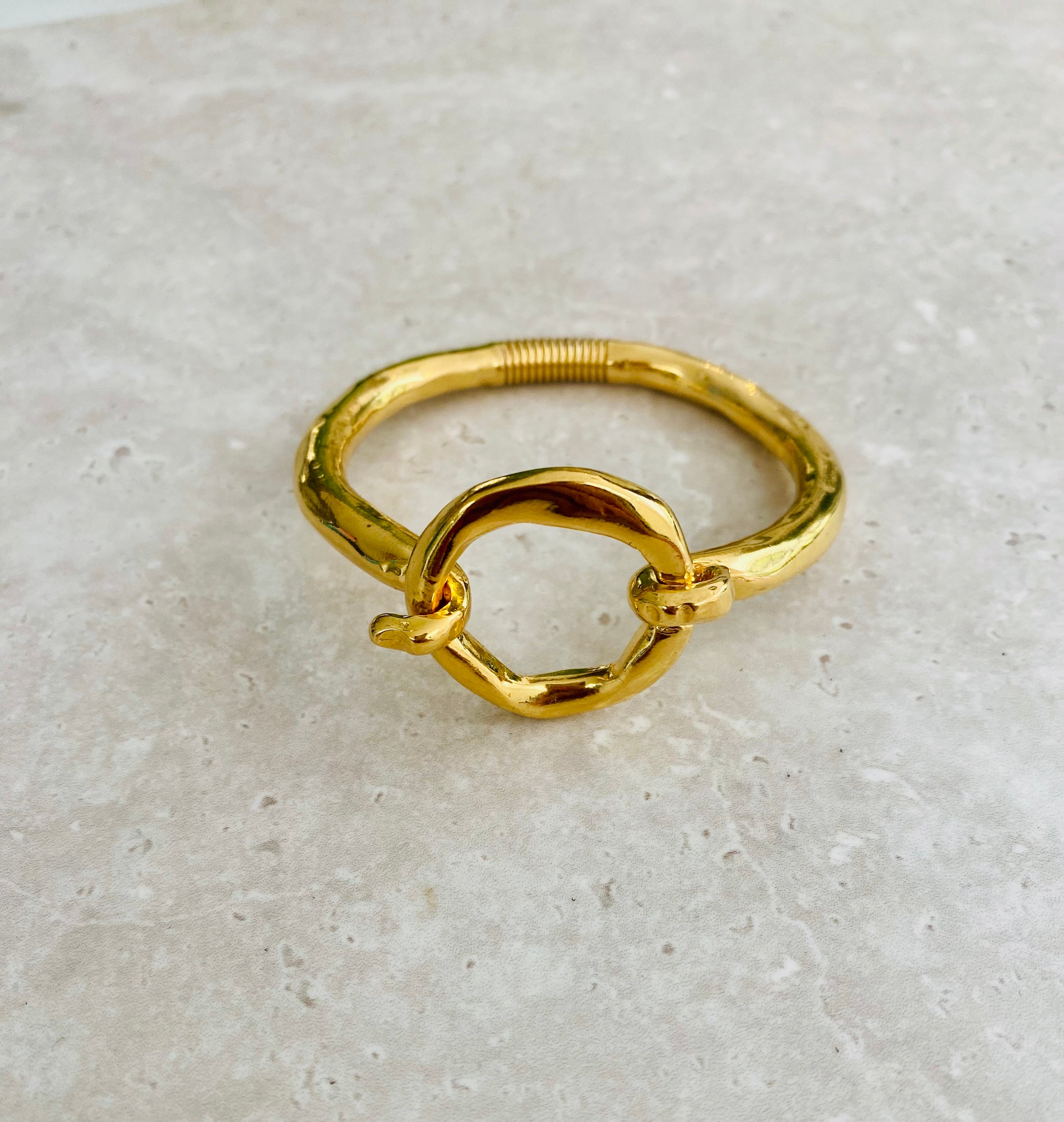 Silver/Gold moon buckle bracelets SSolo London